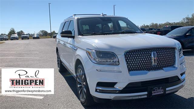 used 2021 Lincoln Navigator car, priced at $55,999