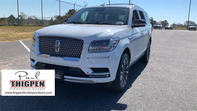 used 2021 Lincoln Navigator car, priced at $55,999