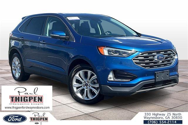 used 2022 Ford Edge car, priced at $24,681