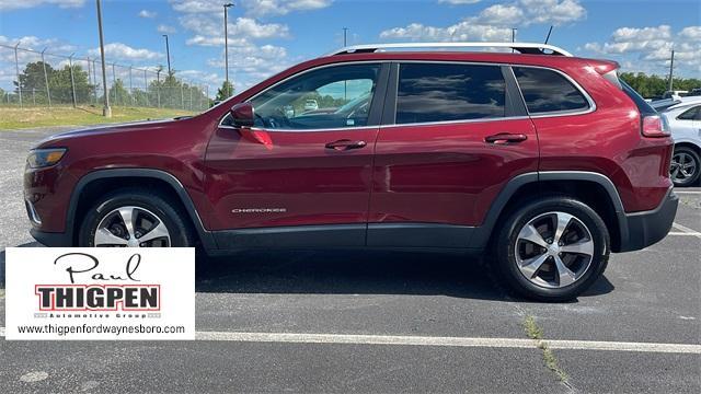 used 2019 Jeep Cherokee car, priced at $20,759