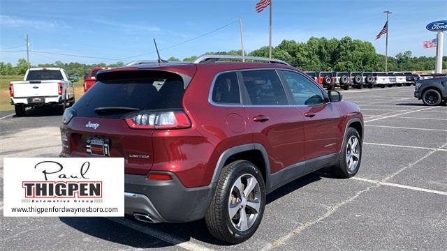 used 2019 Jeep Cherokee car, priced at $19,643