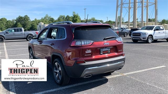 used 2019 Jeep Cherokee car, priced at $20,045