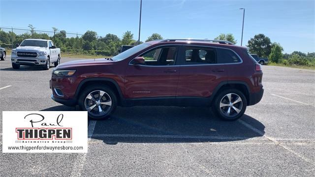 used 2019 Jeep Cherokee car, priced at $19,643