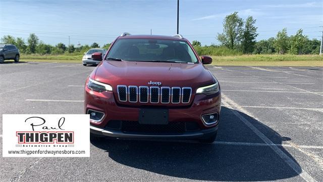 used 2019 Jeep Cherokee car, priced at $20,045