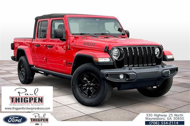 used 2022 Jeep Gladiator car, priced at $28,919