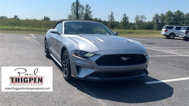 used 2022 Ford Mustang car, priced at $19,999