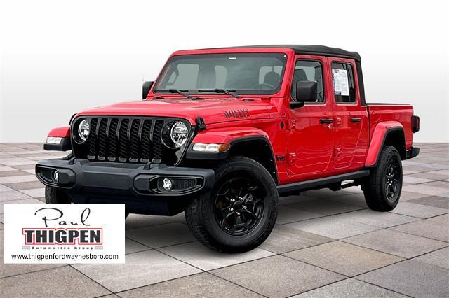 used 2022 Jeep Gladiator car, priced at $27,765