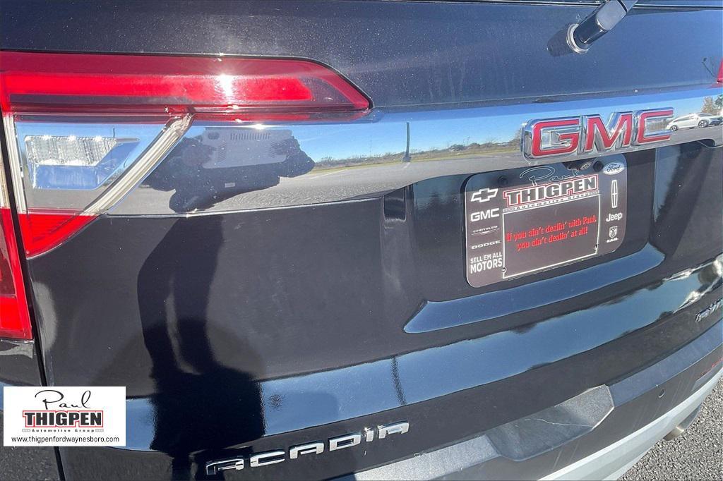 used 2023 GMC Acadia car, priced at $25,499