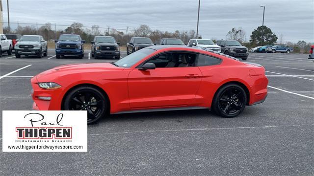 used 2021 Ford Mustang car, priced at $23,678