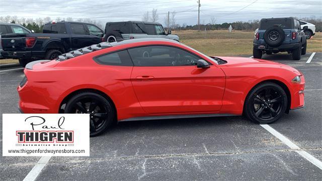 used 2021 Ford Mustang car, priced at $23,678