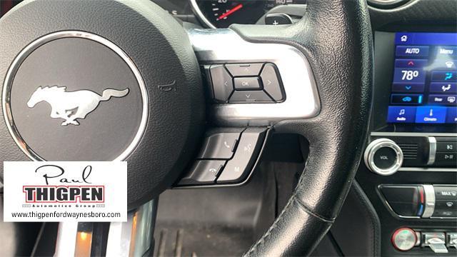 used 2021 Ford Mustang car, priced at $23,678