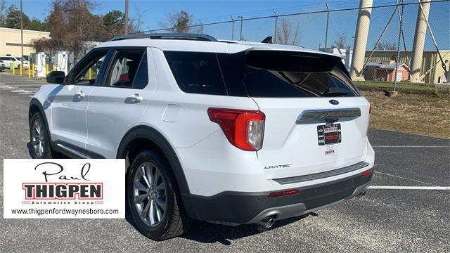 used 2022 Ford Explorer car, priced at $29,791