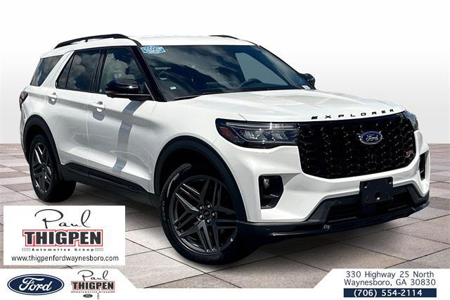 new 2025 Ford Explorer car, priced at $56,655