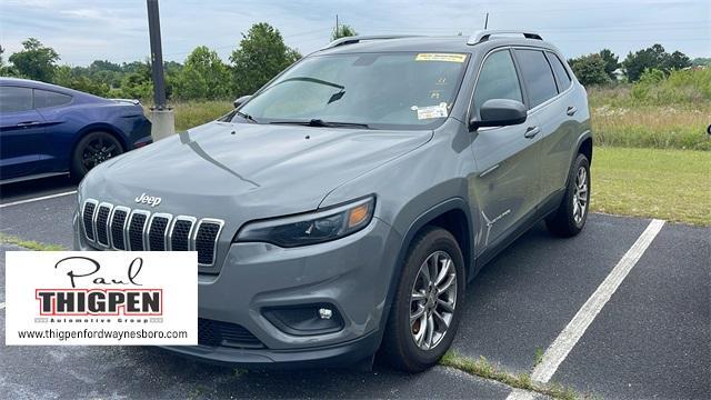 used 2019 Jeep Cherokee car, priced at $18,187