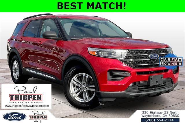 used 2022 Ford Explorer car, priced at $24,998