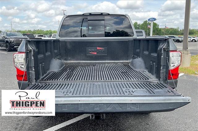 used 2021 Nissan Titan car, priced at $30,246