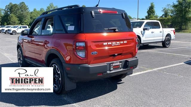 new 2024 Ford Bronco Sport car, priced at $38,591