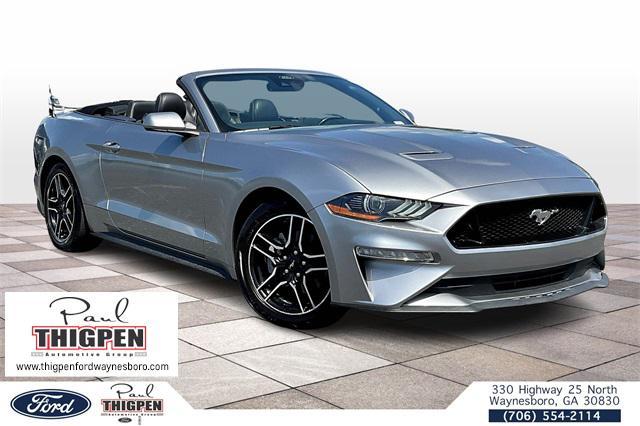 used 2022 Ford Mustang car, priced at $25,487