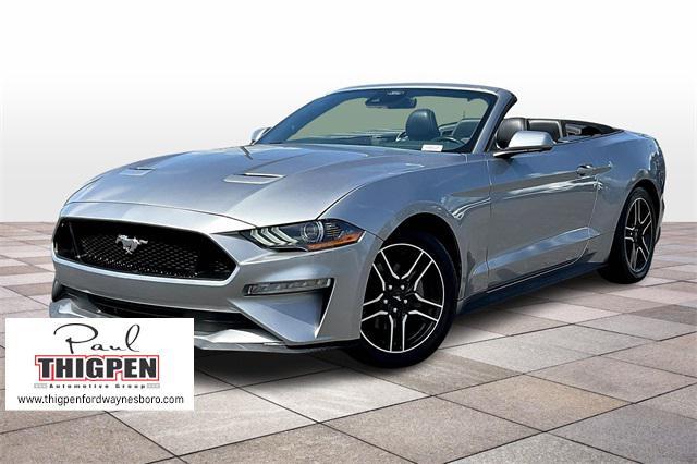 used 2022 Ford Mustang car, priced at $25,487