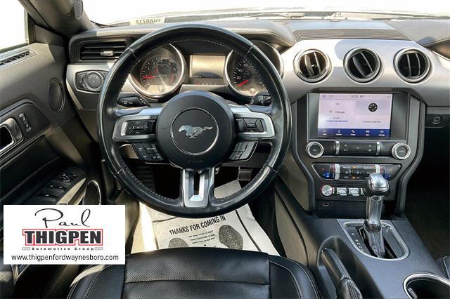 used 2022 Ford Mustang car, priced at $25,487
