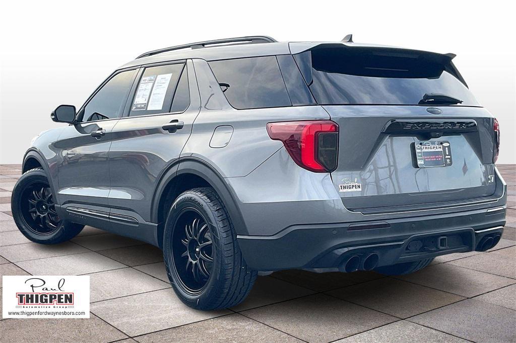 used 2022 Ford Explorer car, priced at $39,999