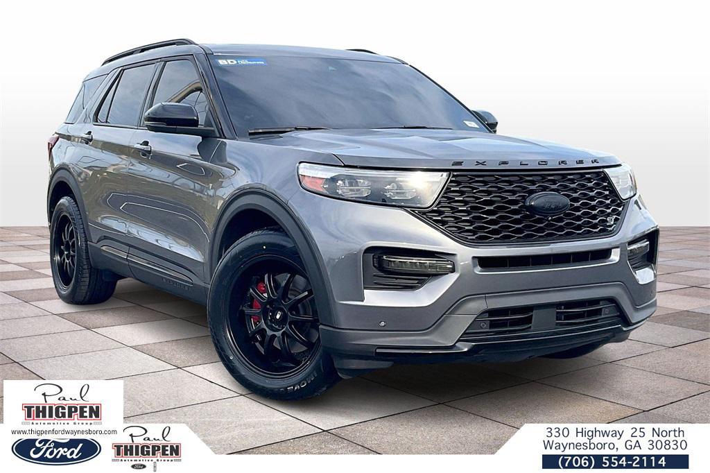 used 2022 Ford Explorer car, priced at $39,999