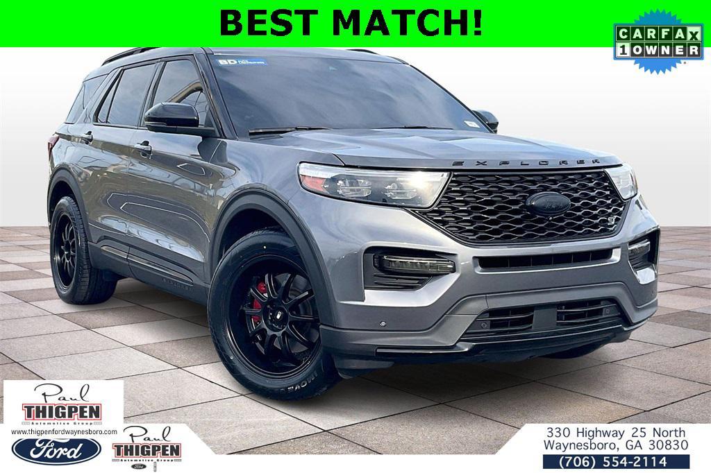 used 2022 Ford Explorer car, priced at $39,499