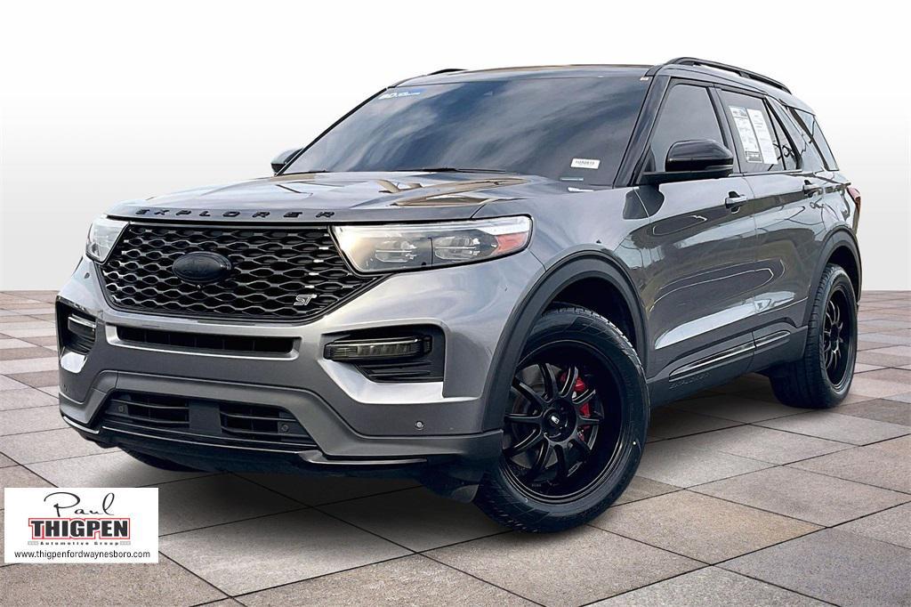used 2022 Ford Explorer car, priced at $39,999