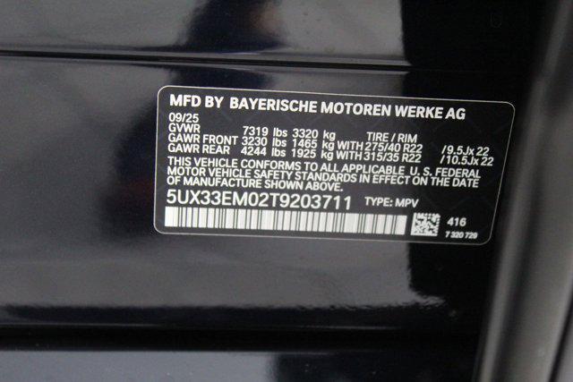 new 2026 BMW X7 car, priced at $124,155