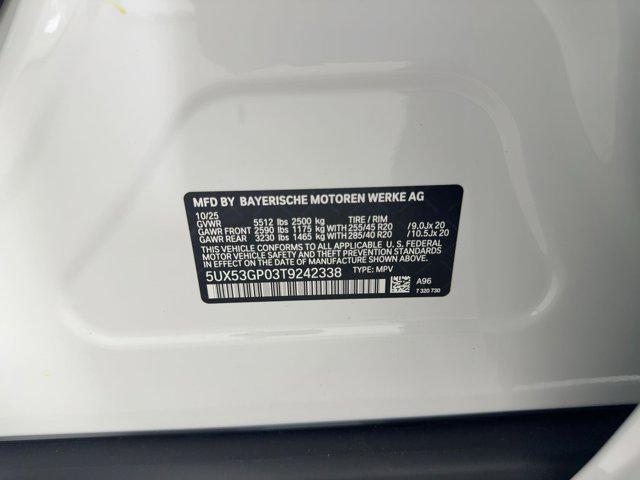 new 2026 BMW X3 car, priced at $57,685