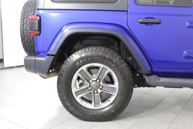 used 2018 Jeep Wrangler Unlimited car, priced at $27,897