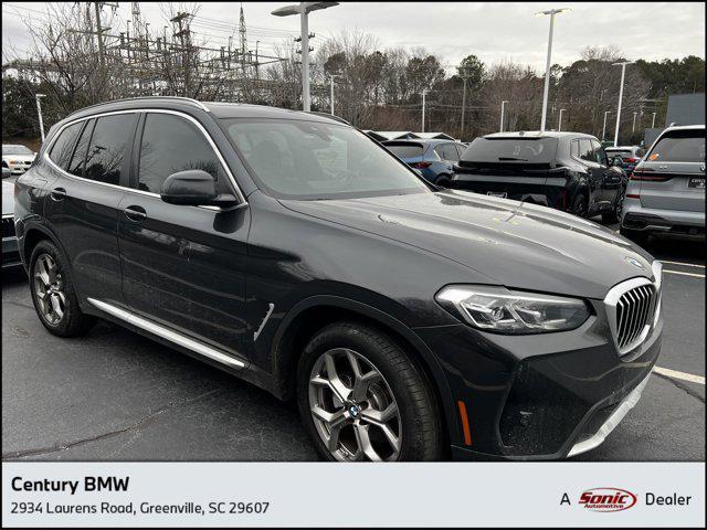 used 2022 BMW X3 car, priced at $33,398