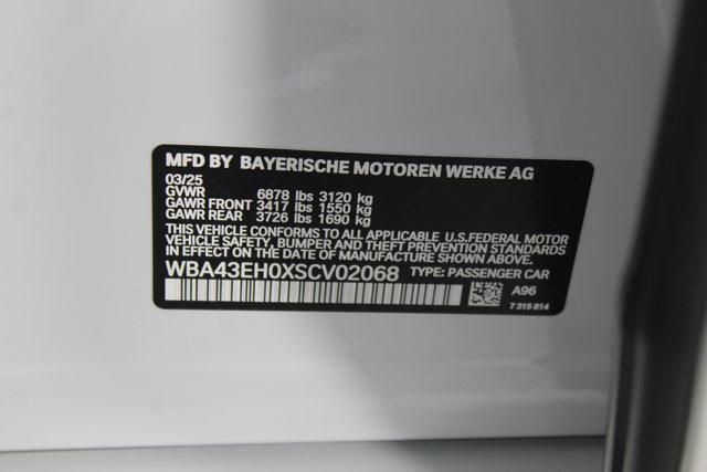 new 2025 BMW 750e car, priced at $115,985