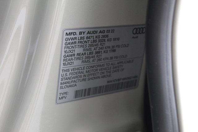 used 2022 Audi Q8 car, priced at $52,398
