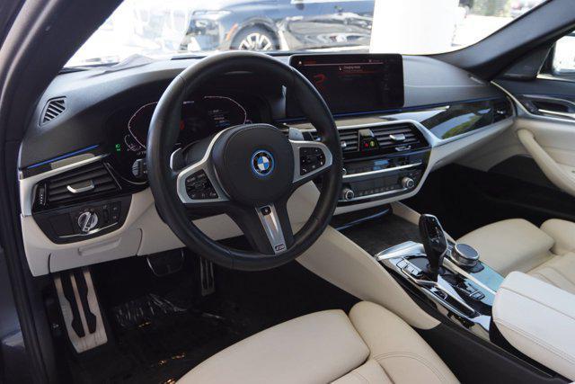 used 2022 BMW 530e car, priced at $35,396