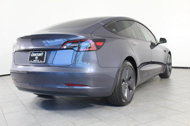 used 2022 Tesla Model 3 car, priced at $28,287
