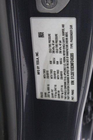 used 2022 Tesla Model 3 car, priced at $28,287