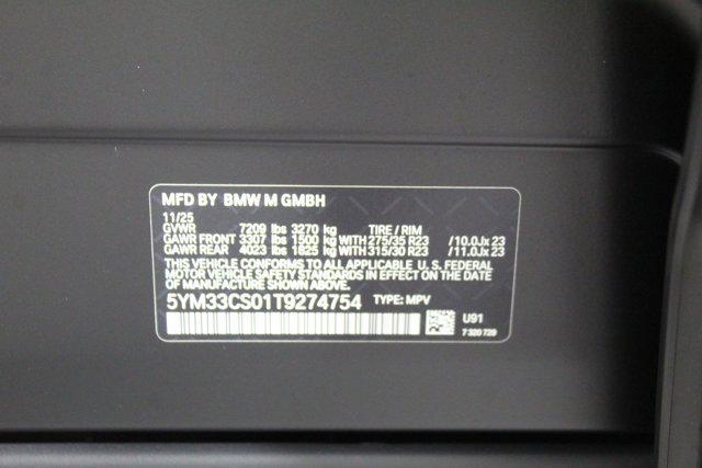 new 2026 BMW XM car, priced at $166,275