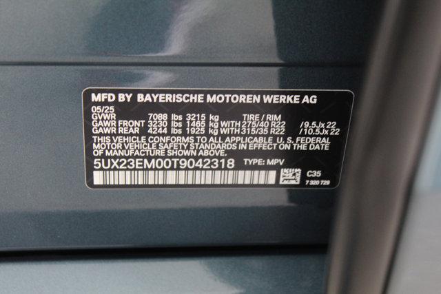 new 2026 BMW X7 car, priced at $96,535