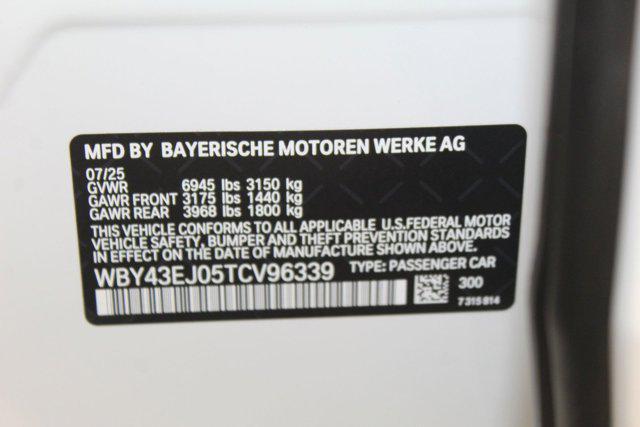 new 2026 BMW i7 car, priced at $115,880