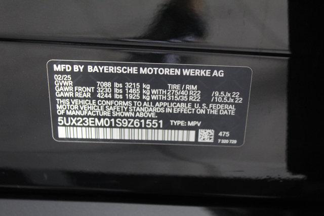 new 2025 BMW X7 car, priced at $102,660