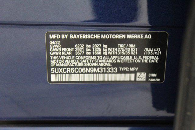 used 2022 BMW X5 car, priced at $40,897