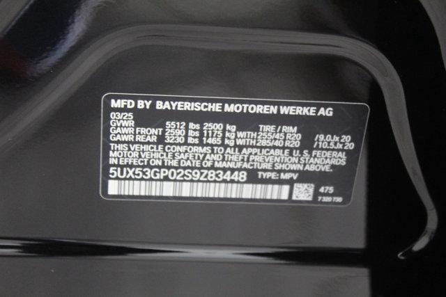 new 2025 BMW X3 car, priced at $57,785