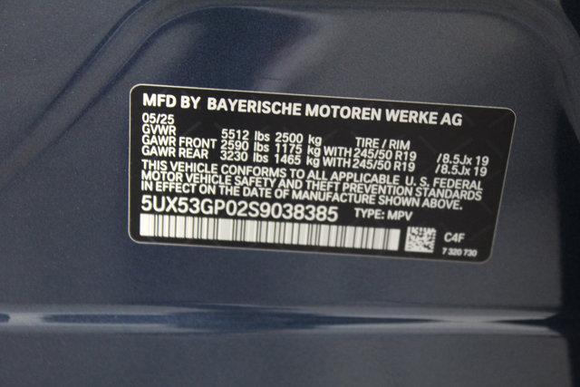 new 2025 BMW X3 car, priced at $55,160