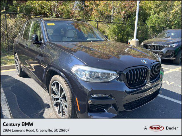 used 2021 BMW X3 car, priced at $31,396