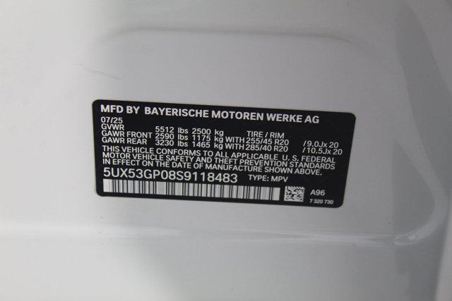 new 2025 BMW X3 car, priced at $59,710