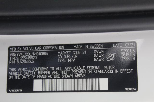 used 2022 Volvo XC60 car, priced at $27,897