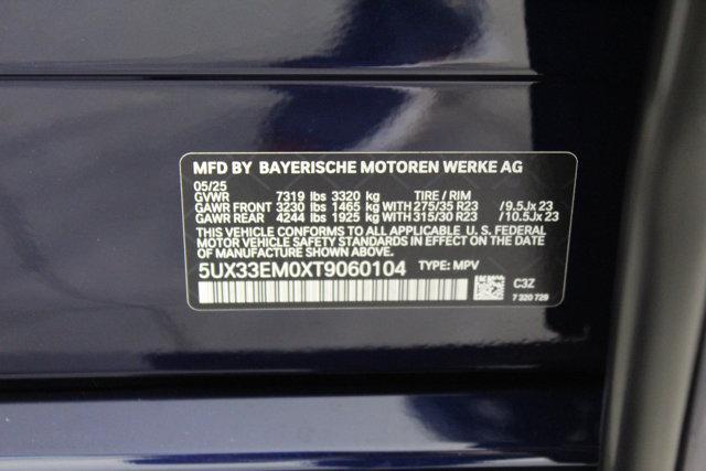 new 2026 BMW X7 car, priced at $129,165
