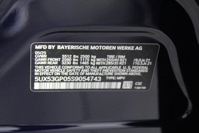 new 2025 BMW X3 car, priced at $60,010