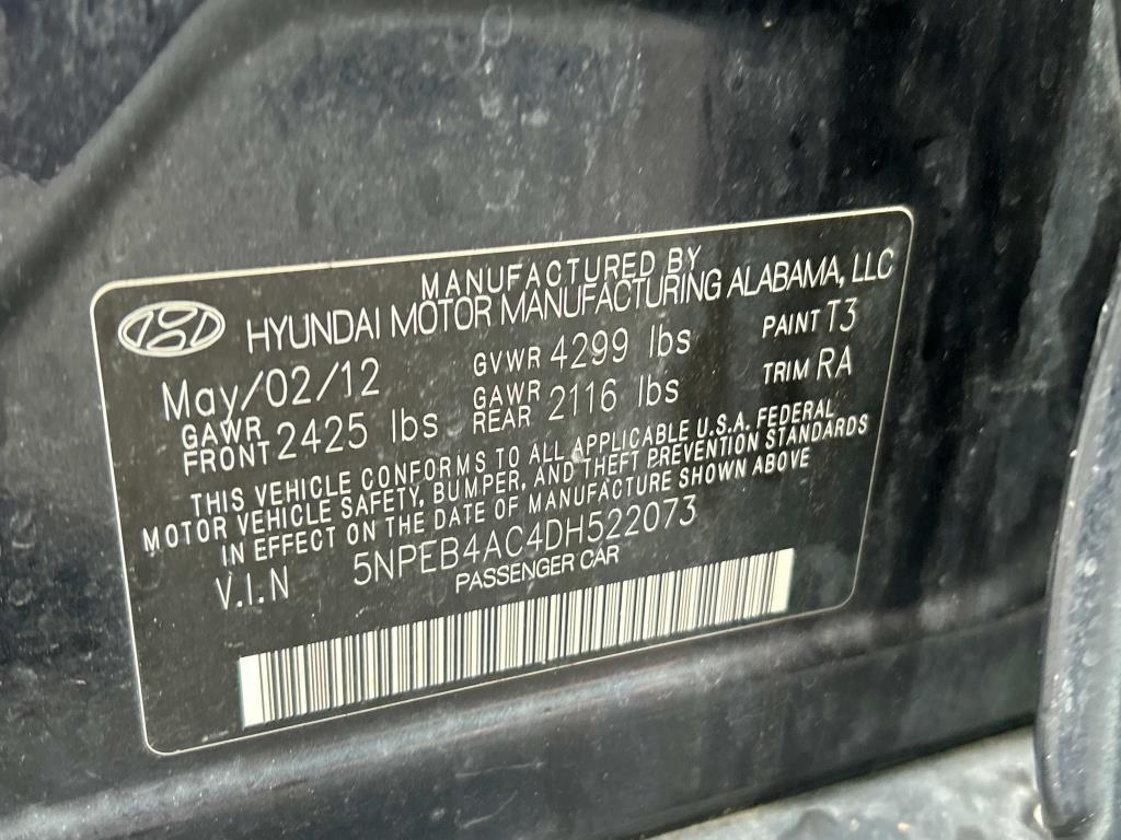 used 2013 Hyundai Sonata car, priced at $8,995